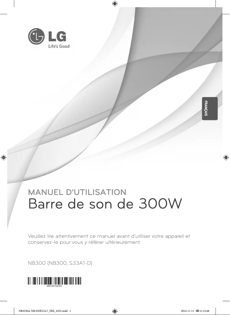 Page n°1 - Manuel utilisateur LG NB300