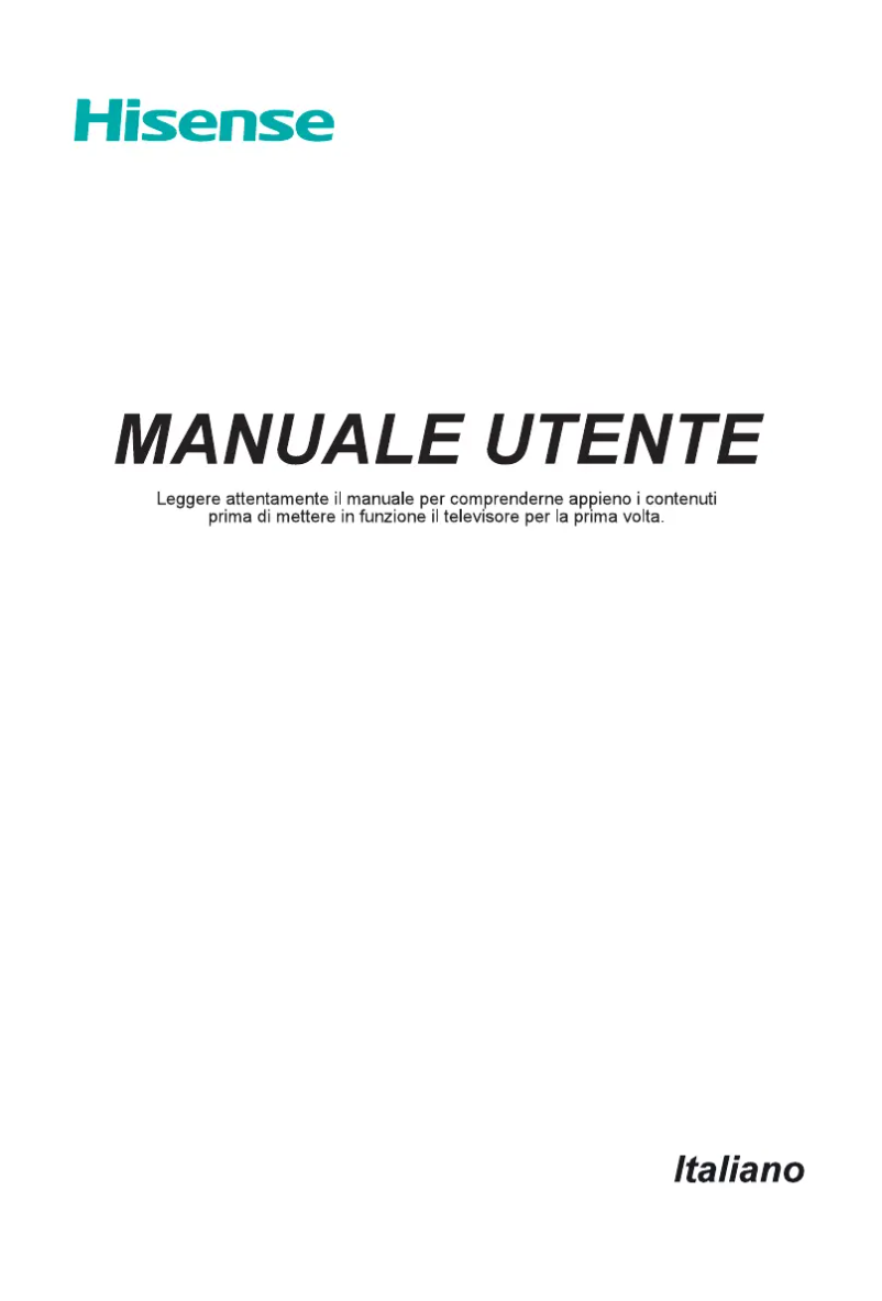Image de la première page du manuel de l'appareil H32A5820
