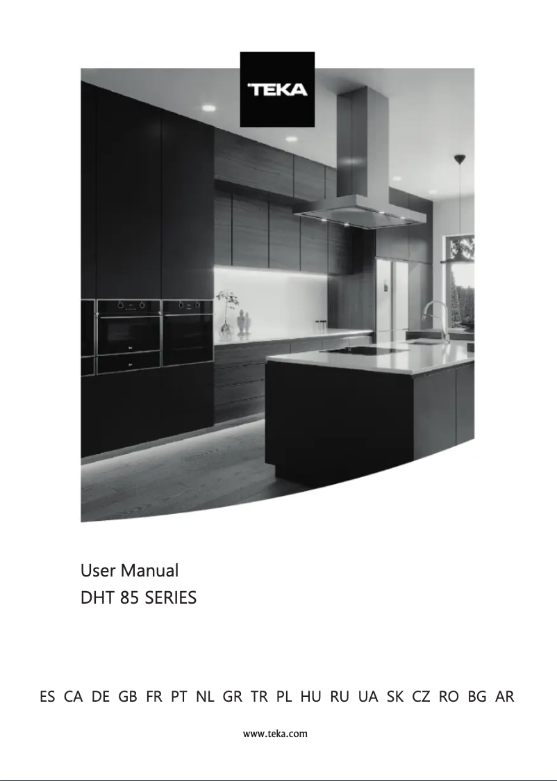 Page n°1 - Manuel utilisateur Teka DHT 1285