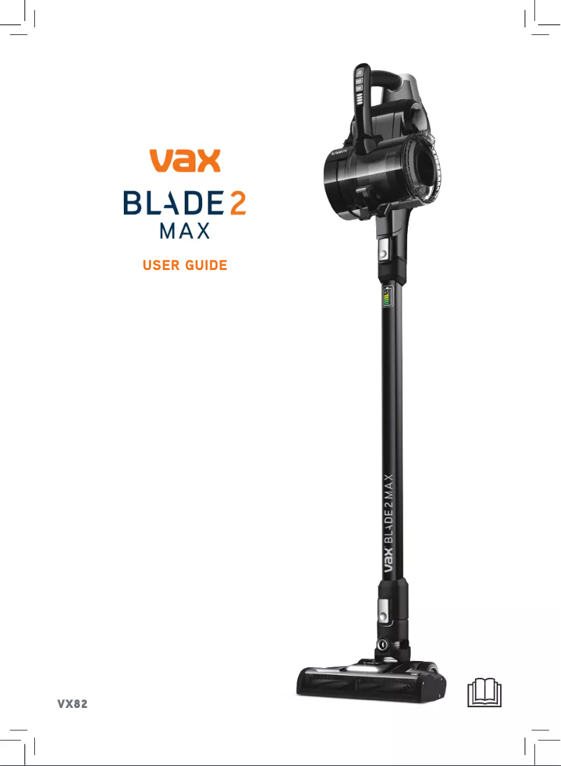 Página 1 del manual Manual de usuario Vax Blade 2 Max VX82