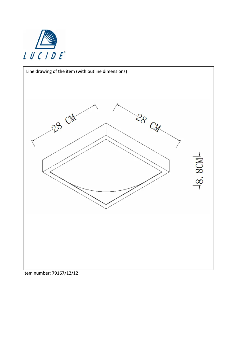 Page 1 de la notice Manuel utilisateur Lucide Casper ii 79167/12/12