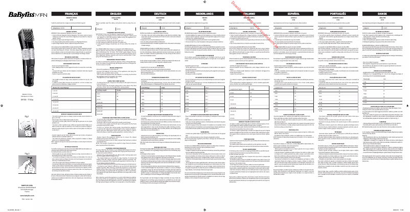 Image de la première page du manuel de l'appareil Power Light E973E
