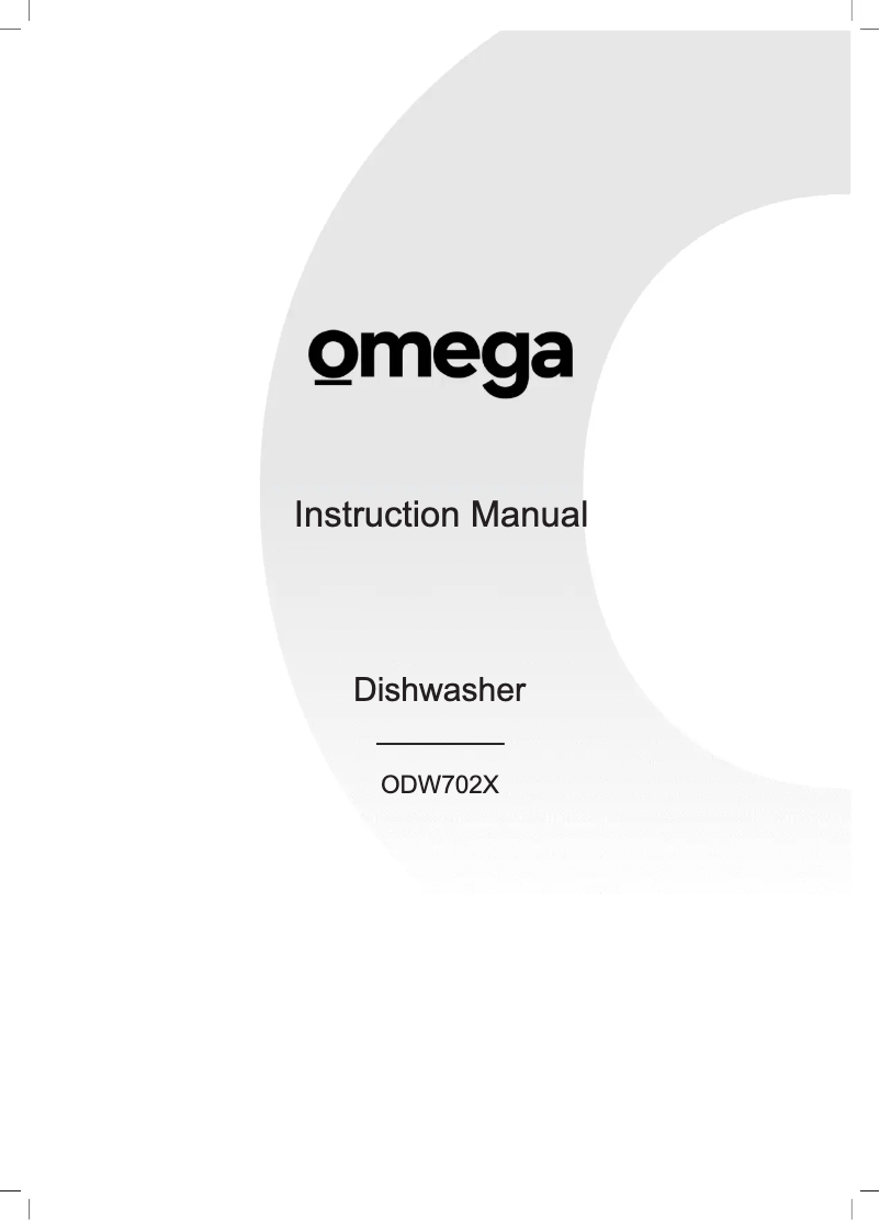Page 1 de la notice Manuel utilisateur Omega ODW702X