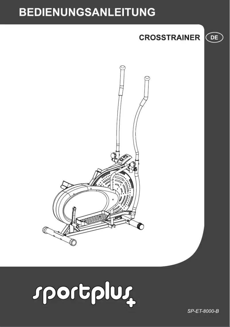 Page 1 de la notice Manuel utilisateur SportPlus SP-ET-8000-B