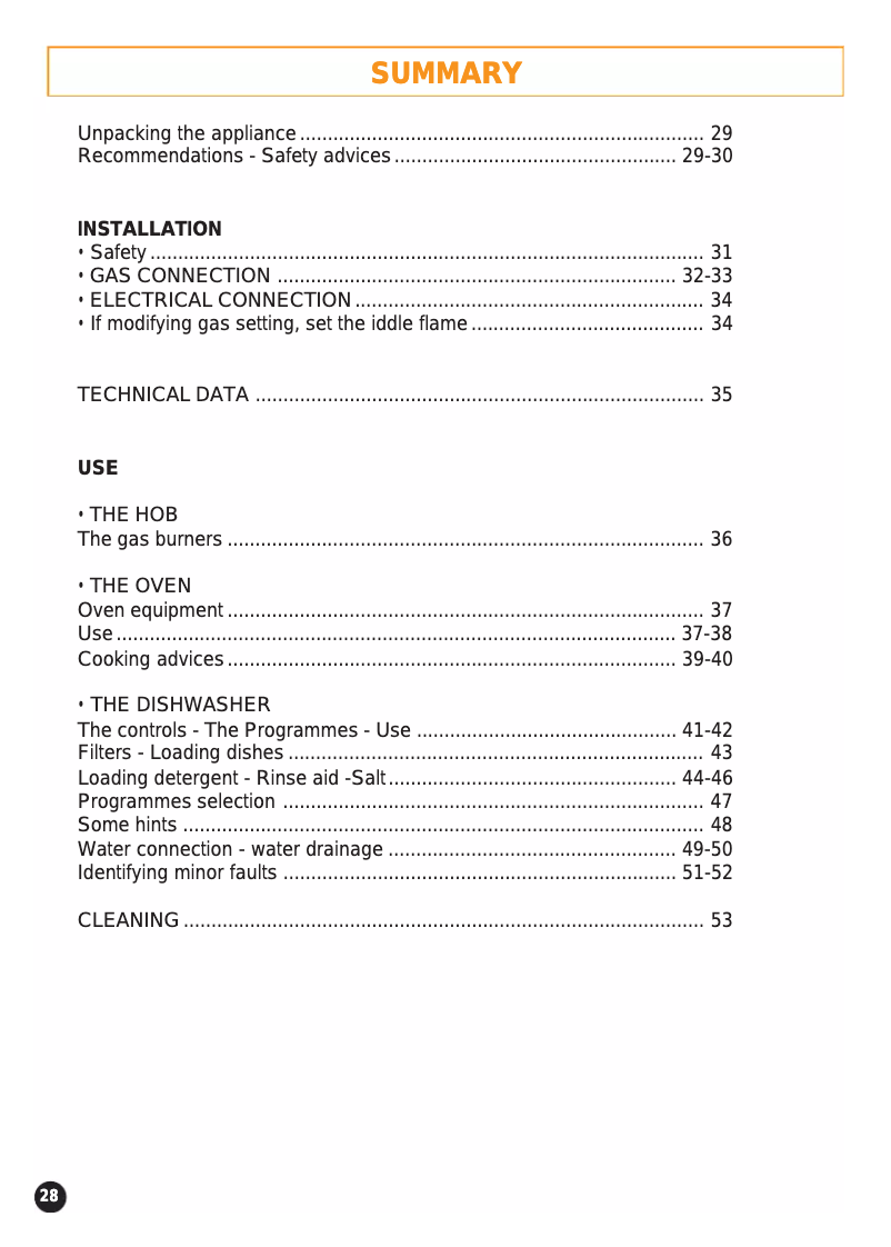 Page 1 de la notice Manuel utilisateur Candy Trio 501