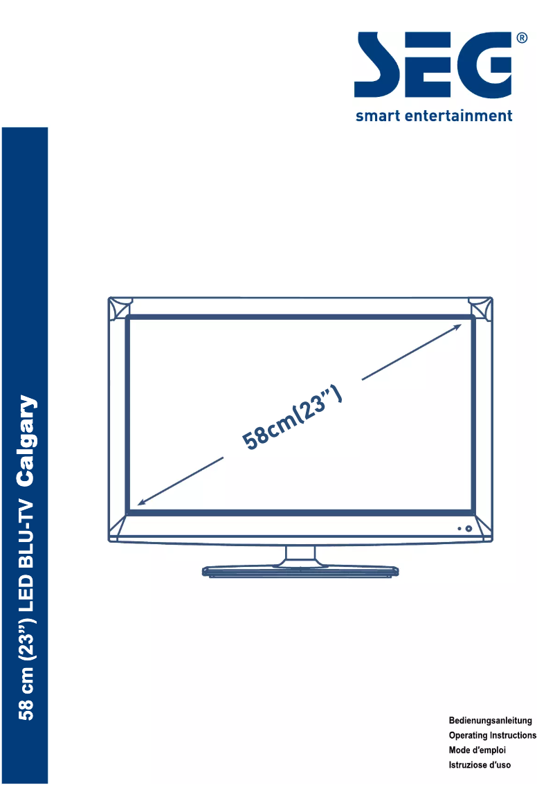 Page n°1 - Manuel utilisateur SEG Calgary