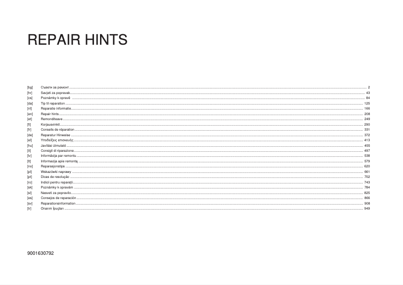 First page image of the manual for 3VS5011BA