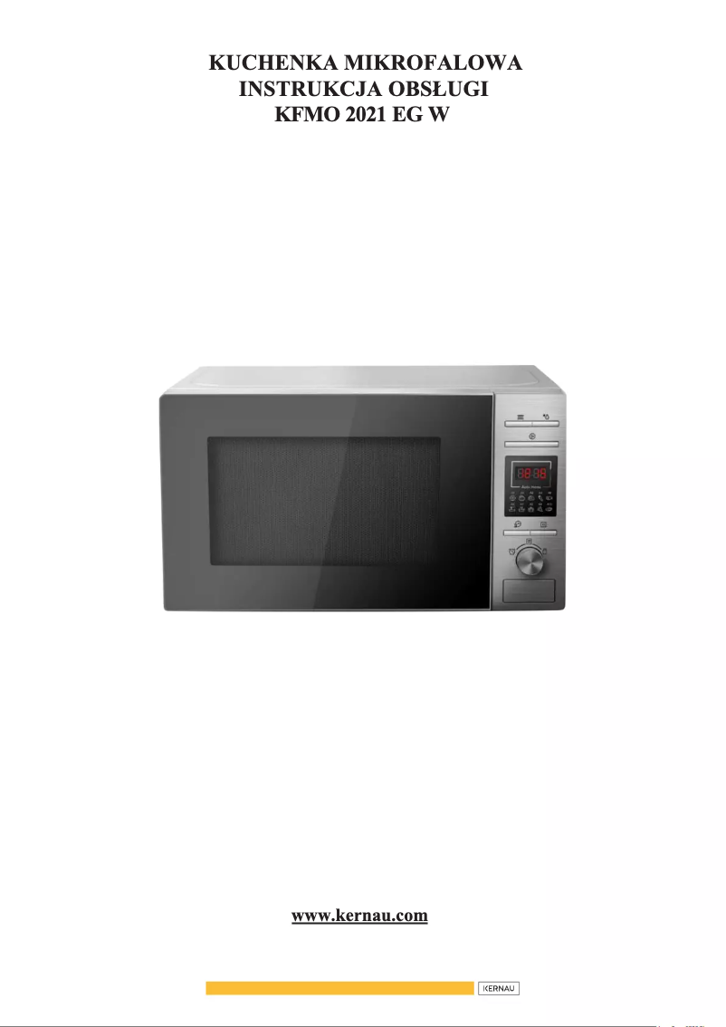 Page 1 de la notice Manuel utilisateur Kernau KFMO 201 MW