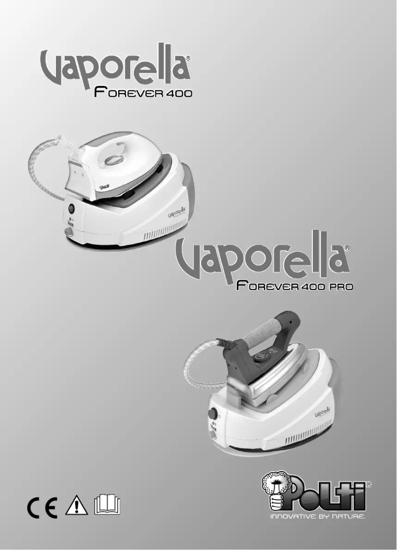 Page 1 de la notice Manuel utilisateur Polti Forever 400 Pro