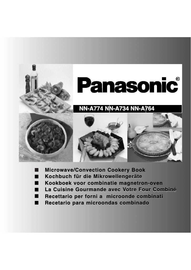 Image de la première page du manuel de l'appareil NN-A734