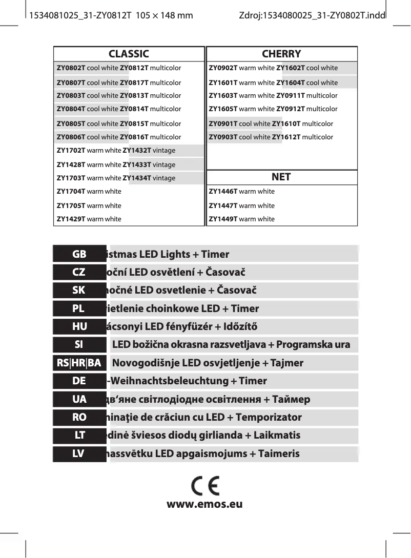 Imagen de la primera página del manual del dispositivo ZY0812T