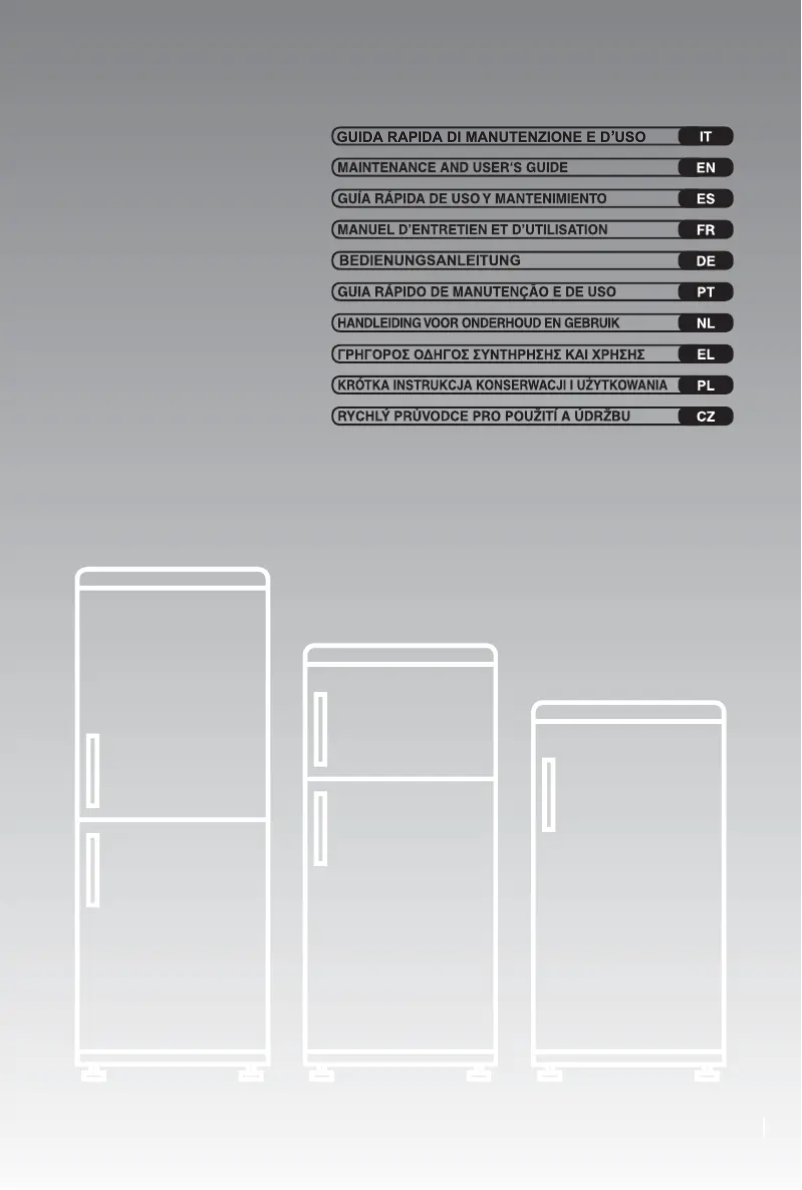 Page n°1 - Manuel utilisateur Candy CRDS P 6186W
