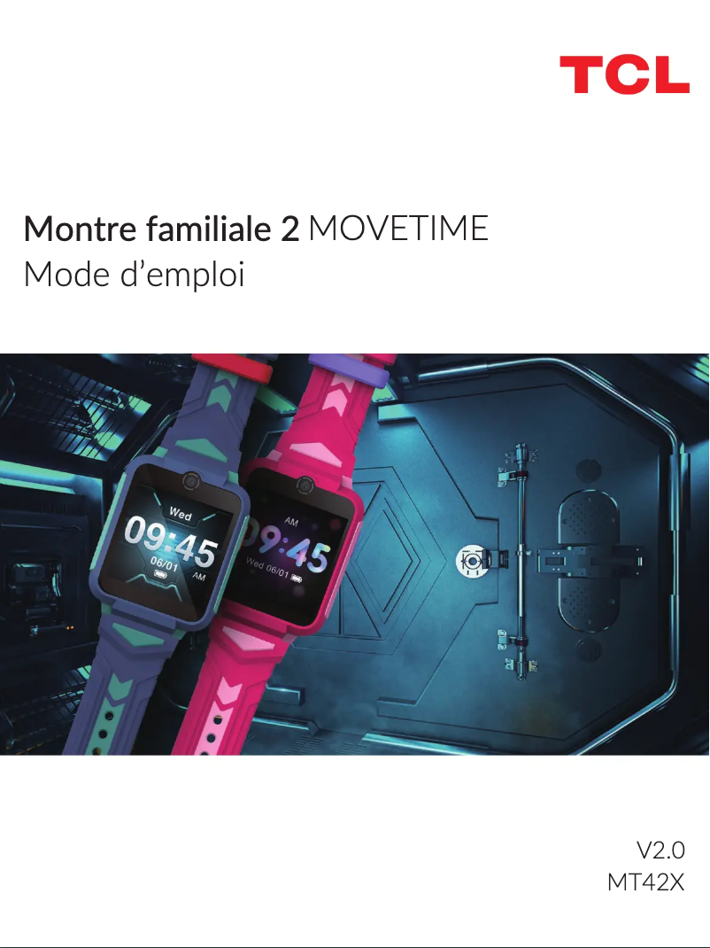 Image de la première page du manuel de l'appareil MOVETIME Family Watch 2