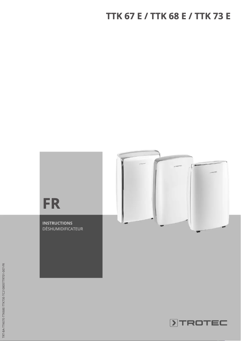 Image de la première page du manuel de l'appareil TTK 67 E