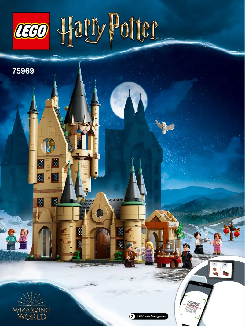 Page 1 de la notice Manuel utilisateur Lego Harry Potter 75969