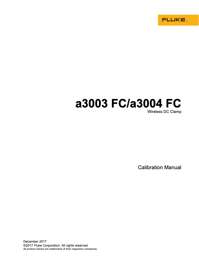 Image de la première page du manuel de l'appareil a3004 FC