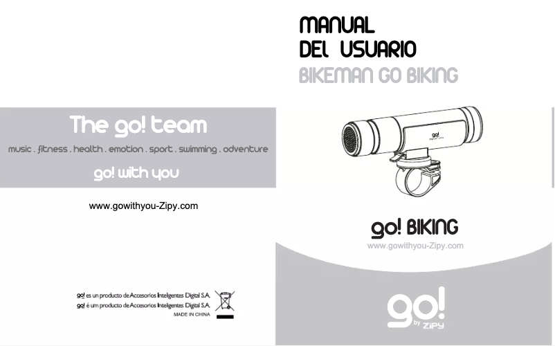 Page 1 de la notice Manuel utilisateur ZipyLife Biking