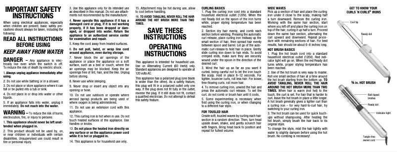 Image de la première page du manuel de l'appareil CD12JN