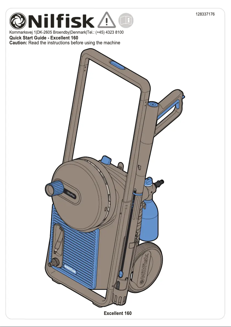 Page n°1 - Manuel utilisateur Nilfisk Excellent 160