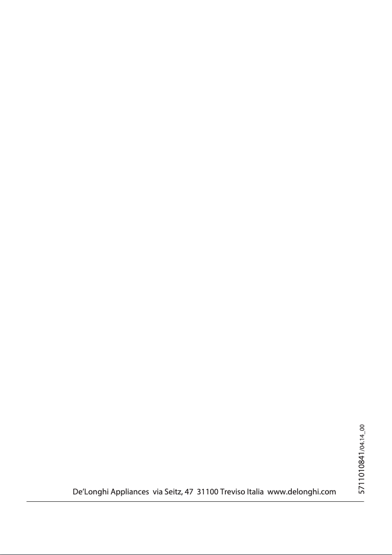 Page 1 de la notice Manuel utilisateur DeLonghi Dragon4 TRDS4 1025E