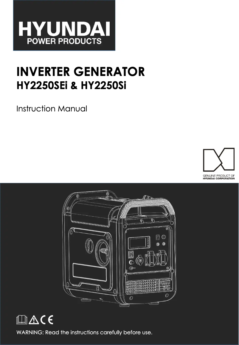 Page 1 de la notice Manuel utilisateur Hyundai HY2250Si