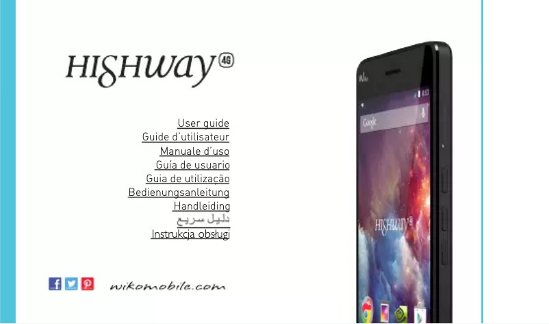 Page n°1 - Manuel utilisateur Wiko Highway