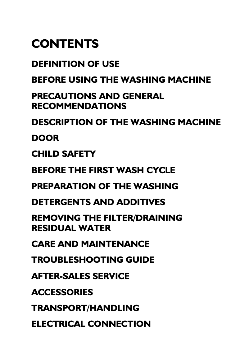 Image de la première page du manuel de l'appareil WA Primeline 26TDI