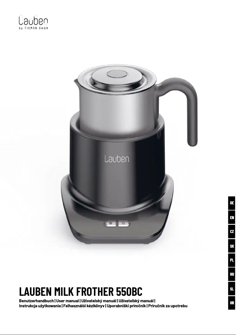 Image de la première page du manuel de l'appareil 550BC