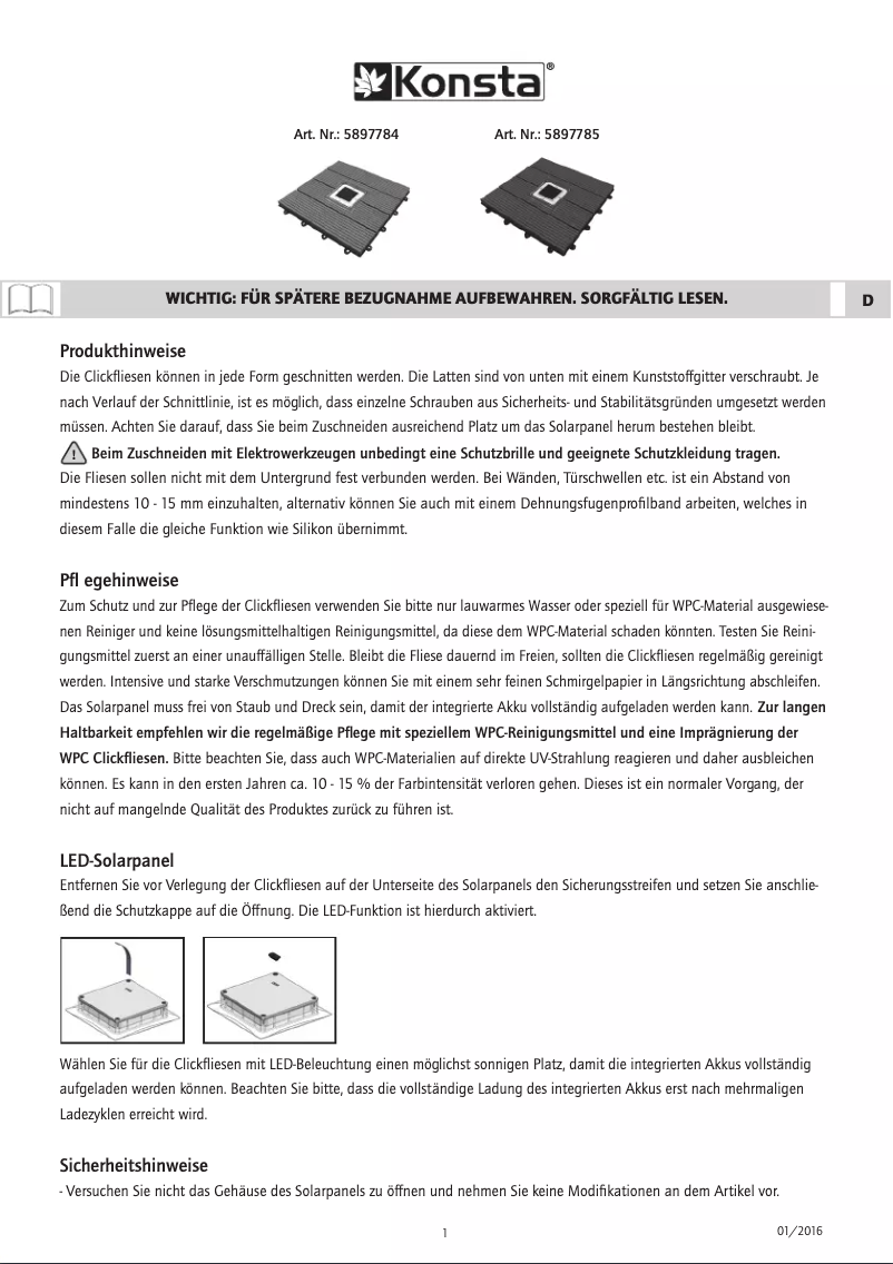 Image de la première page du manuel de l'appareil 5897785