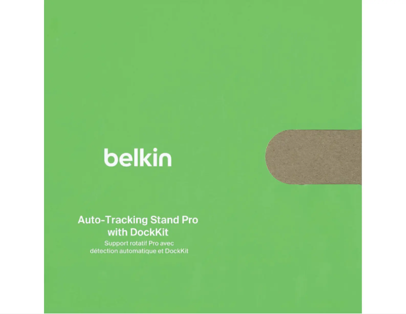 Page 1 de la notice Manuel utilisateur Belkin Auto-Tracking Stand Pro