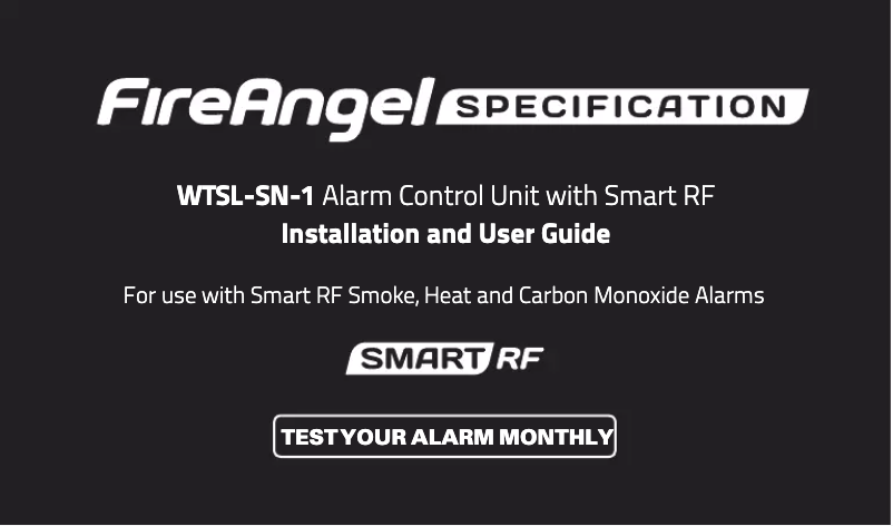 Image de la première page du manuel de l'appareil FS1524W2-T