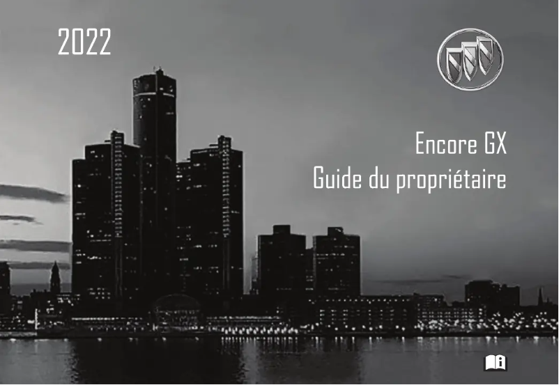 Page 1 de la notice Manuel utilisateur Buick Encore GX (2022)