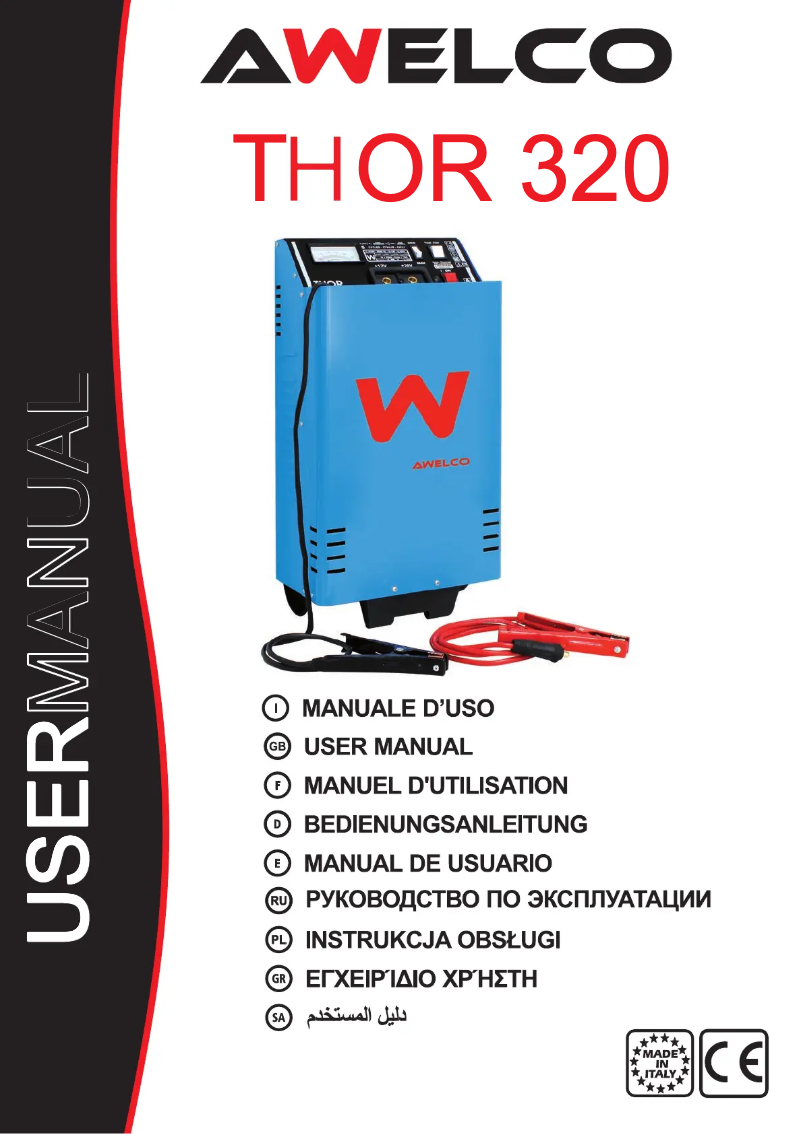 Image de la première page du manuel de l'appareil Thor 320