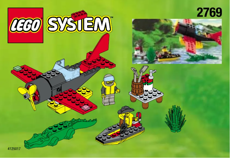 Page 1 de la notice Manuel utilisateur Lego INFLIGHT JUNGLE EXPRESS