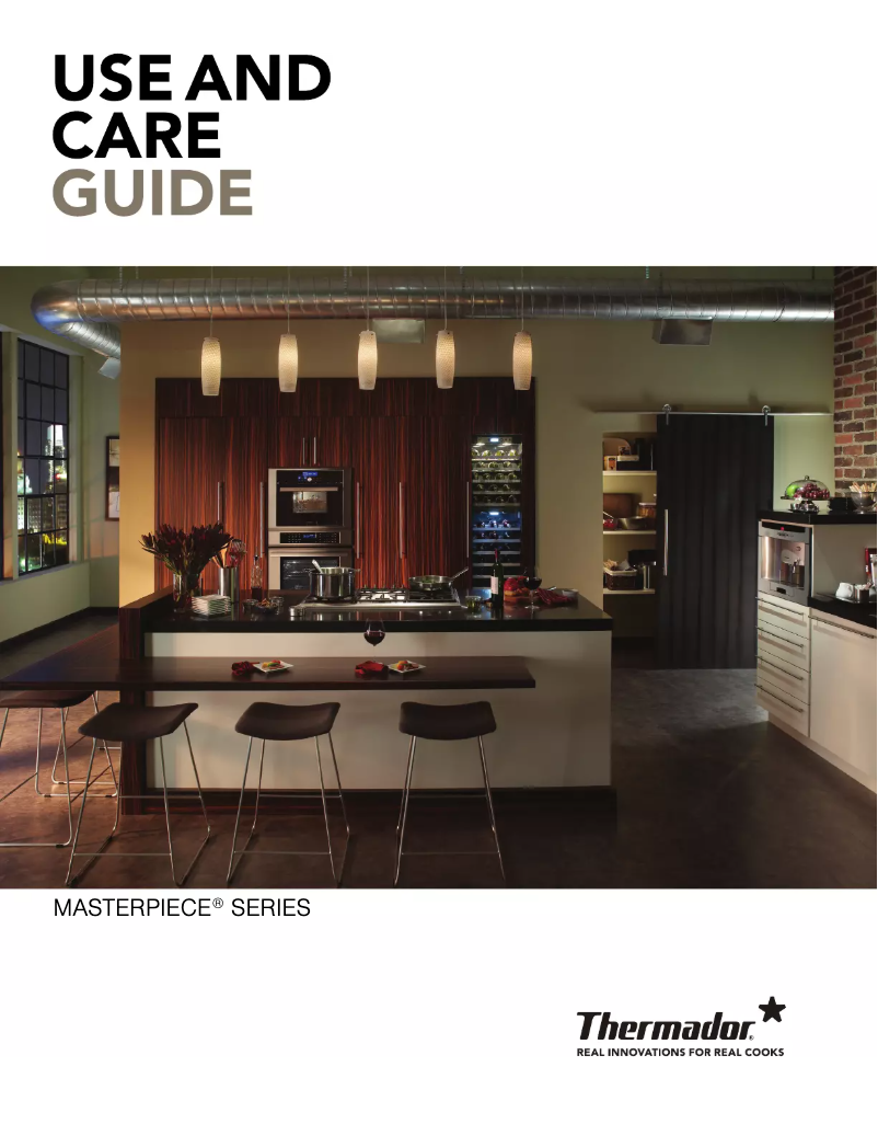 Page n°1 - Manuel utilisateur Thermador Masterpiece MES301HS