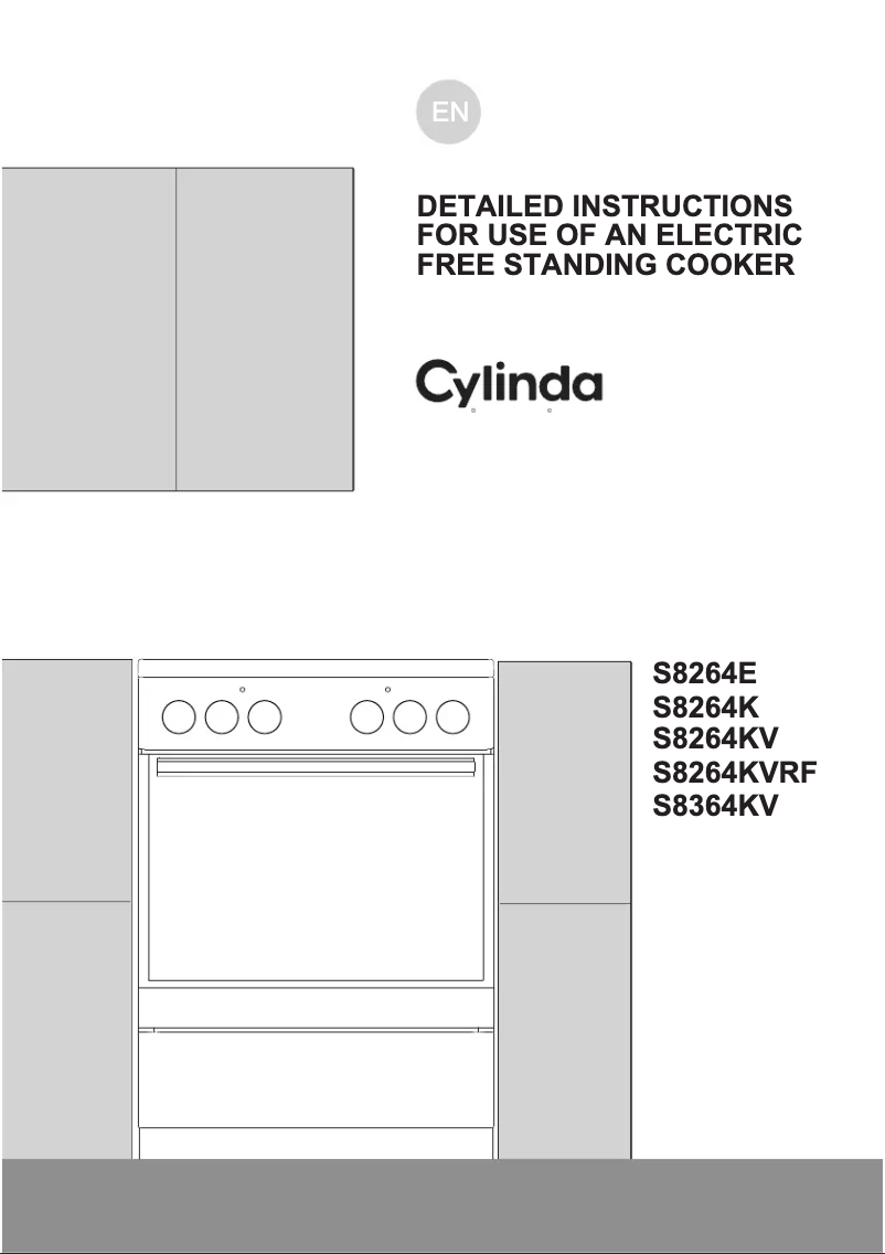 Page 1 de la notice Manuel utilisateur Cylinda S8364KV