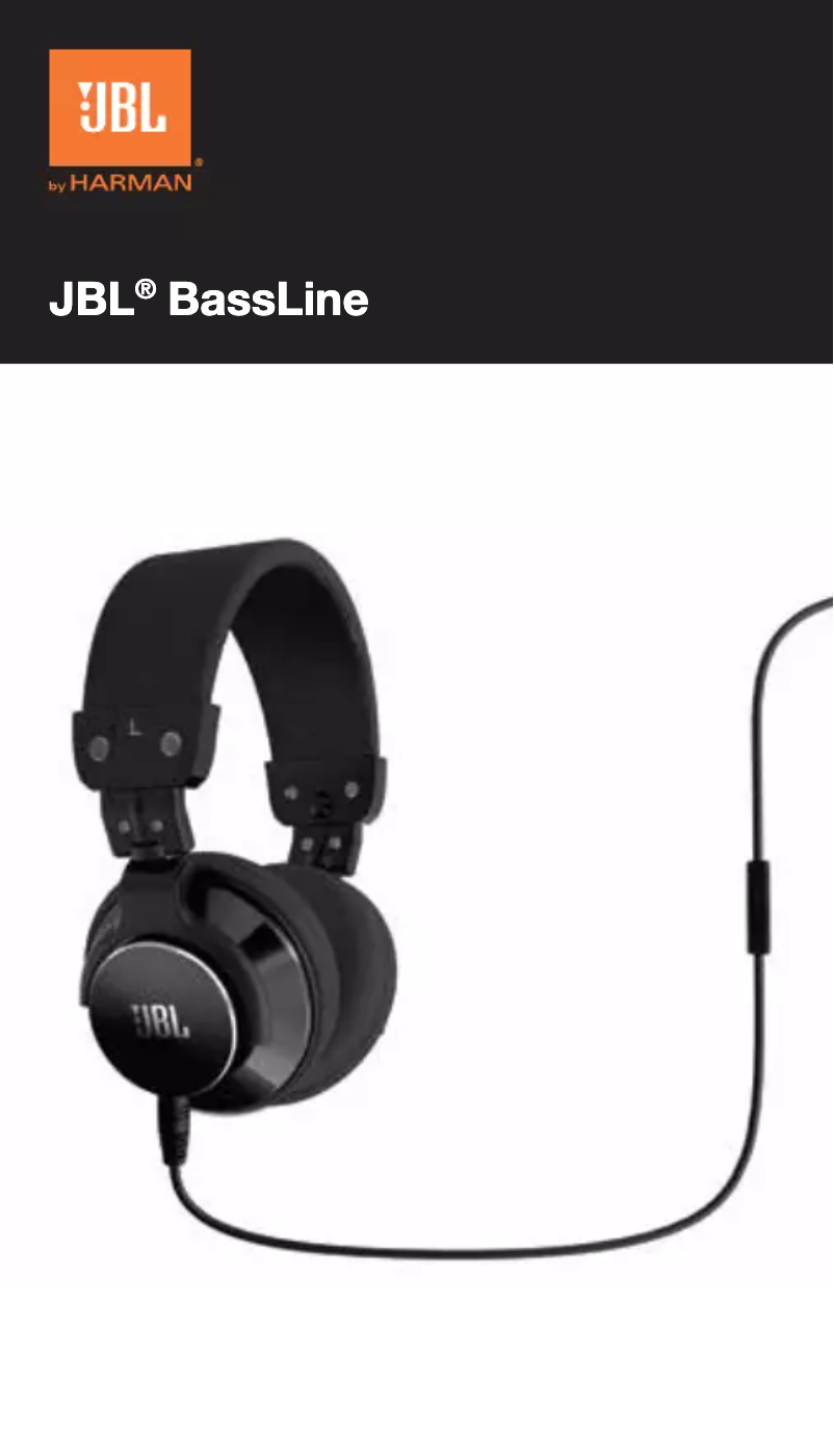 Page n°1 - Manuel utilisateur JBL BASSLINE