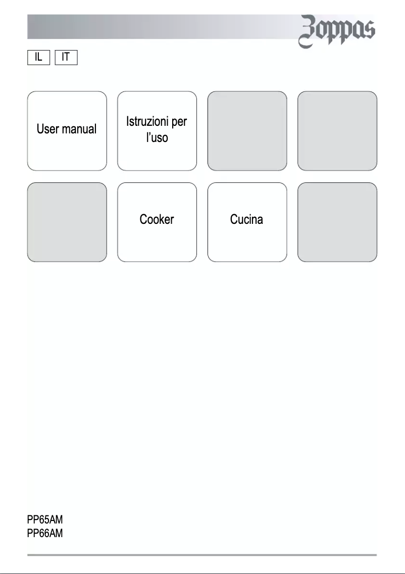 Image de la première page du manuel de l'appareil PP66AMW