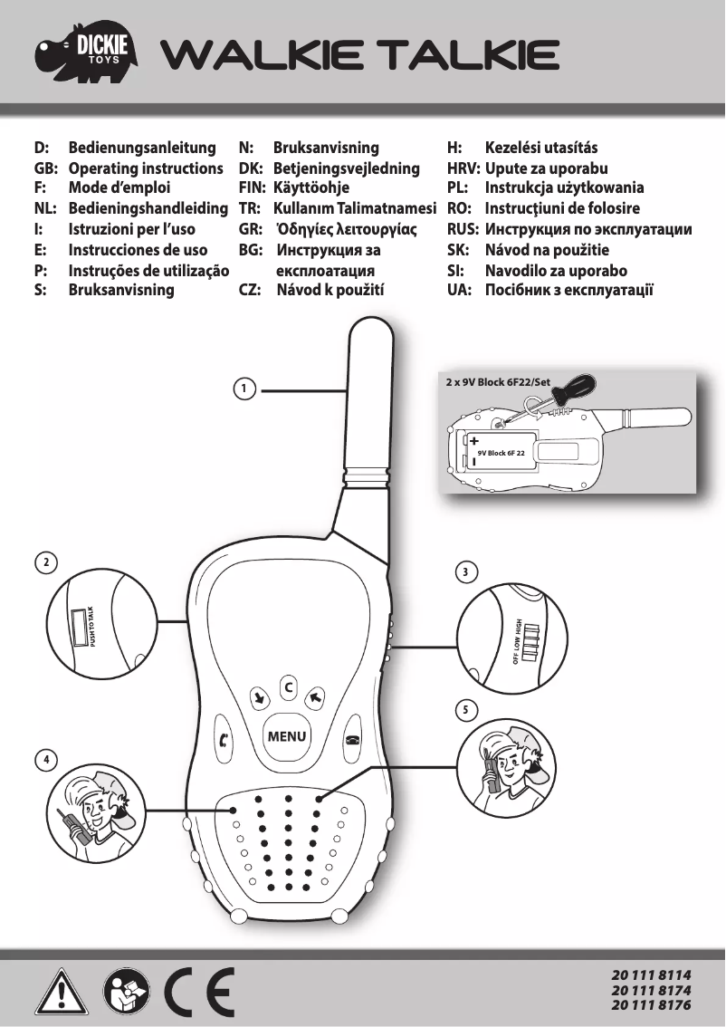 Image de la première page du manuel de l'appareil Girlie Call