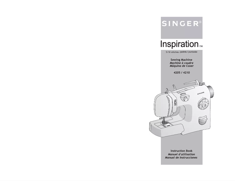 Page 1 de la notice Manuel utilisateur Singer Inspiration 4205