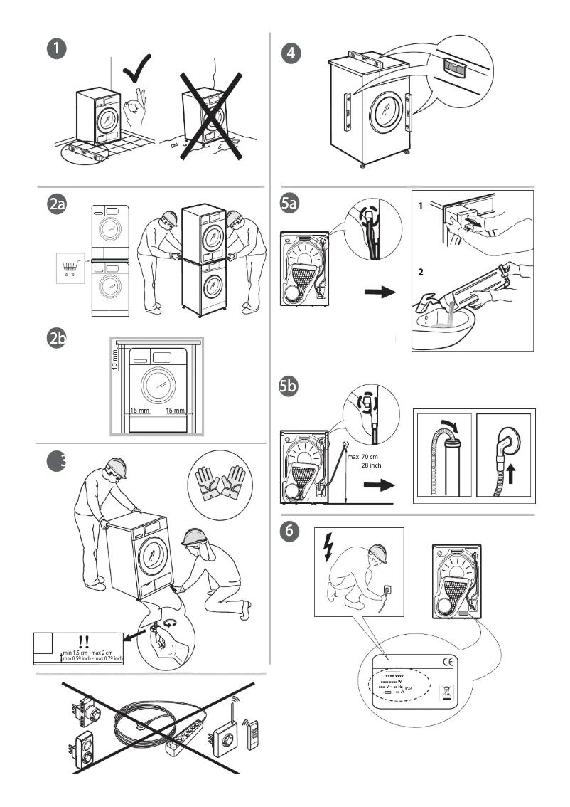 Page n°1 - Instructions de sécurité Whirlpool FFT CM11 8B