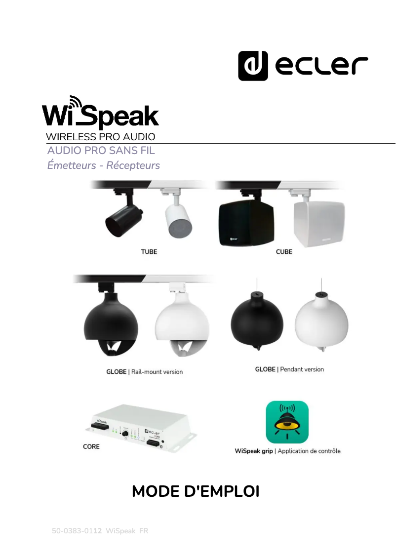 Imagen de la primera página del manual del dispositivo TUBE SMA