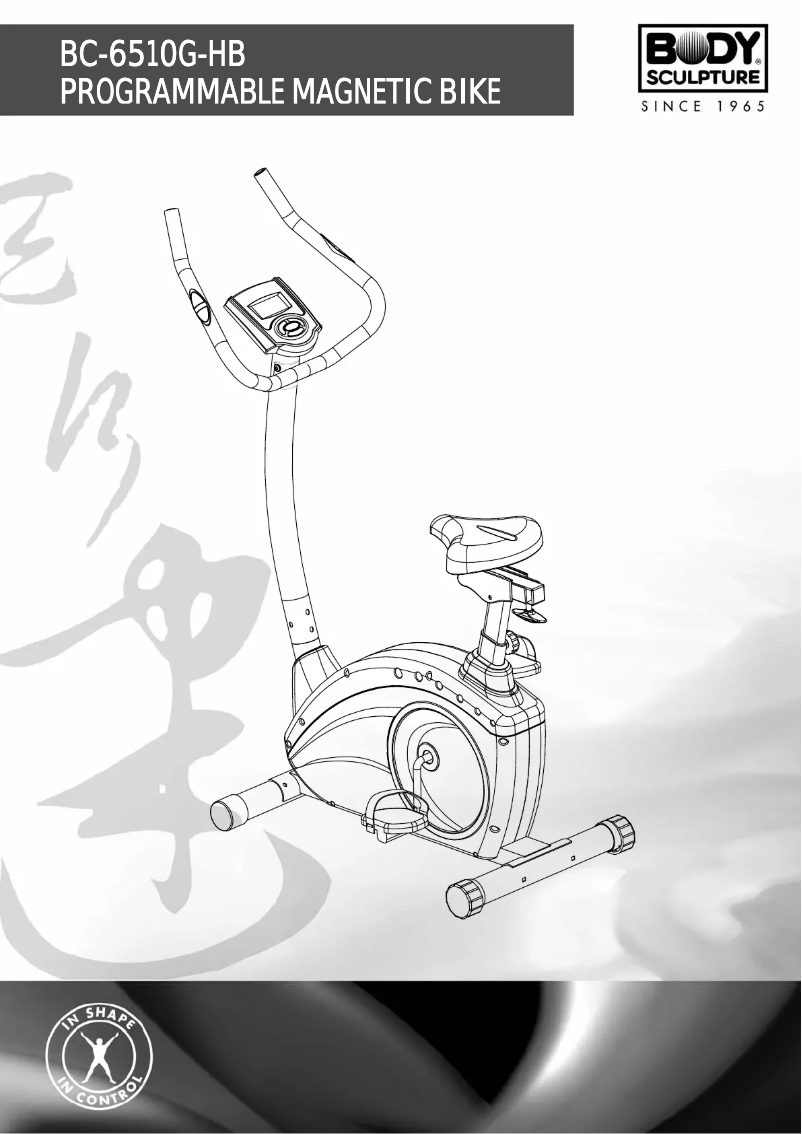 Page n°1 - Manuel utilisateur Body Sculpture BC-6510