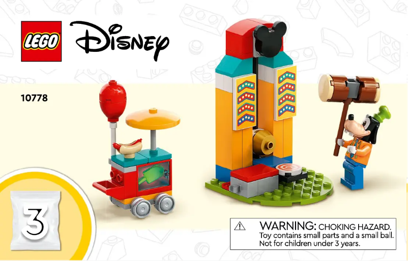 Image de la première page du manuel de l'appareil Disney 10778