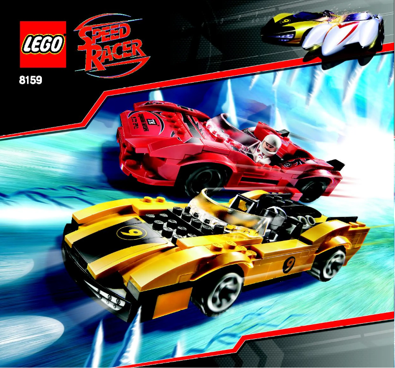 Page n°1 - Manuel utilisateur Lego Speed Champions 8159
