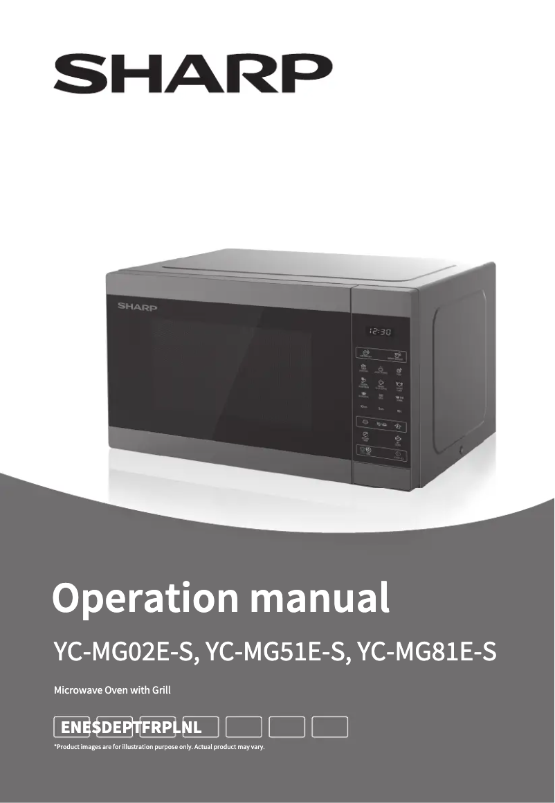 Page 1 de la notice Manuel utilisateur Sharp YS-MG51E-S