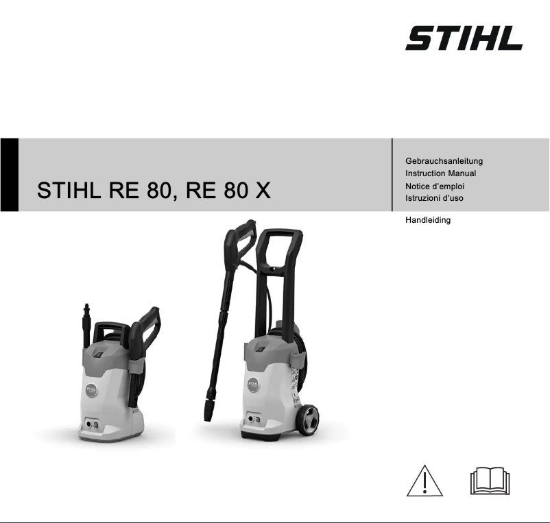 Página 1 del manual Manual de usuario Stihl RE 80