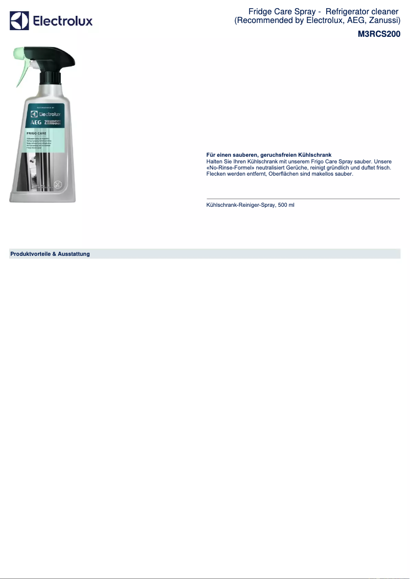 Image de la première page du manuel de l'appareil M3RCS200