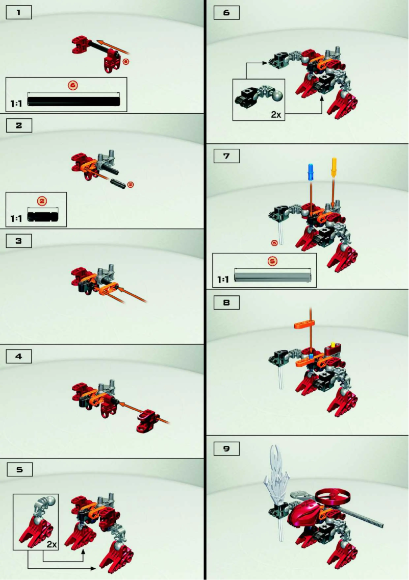 Página 1 del manual Manual de usuario Lego Rahaga Norik