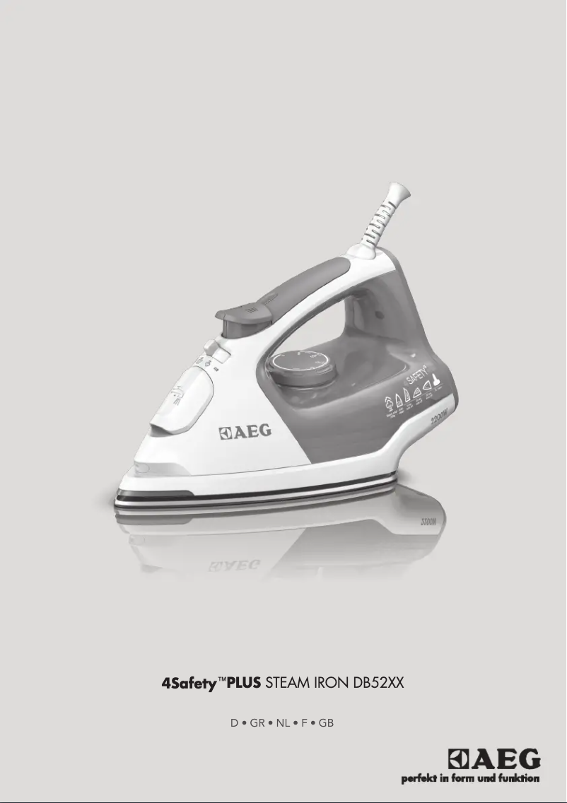 Página 1 del manual Manual de usuario AEG DB5220